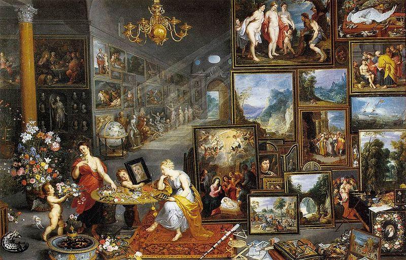 Jan Brueghel The Elder Allegory of Sight and Smell china oil painting image